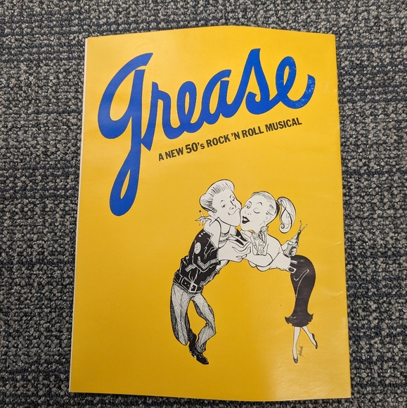Vintage Grease the Musical on Broadway 1975 Program - Picture 5 of 15